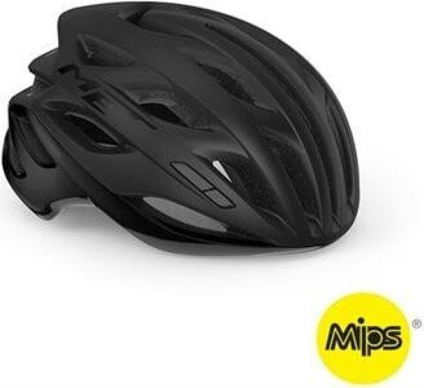 Road Estro Sort M (56 - 58cm)