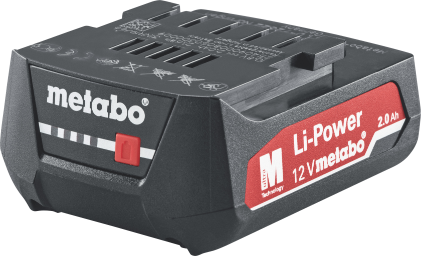 Metabo Li-Power 625406000 Værktøjsbatteri 12 V 2.0 Ah Litium