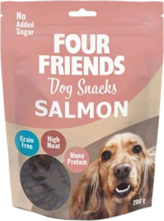Four Friends Dog Snacks Salmon 200 g