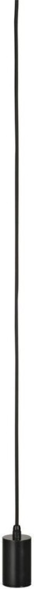 Fitu 1 Pendellampe u/skjerm 5m E27 Sort - 90773