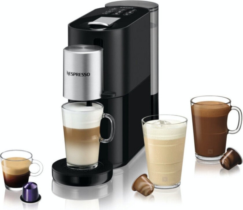 NESPRESSO® Atelier Kaffemaskin fra Krups, Sort