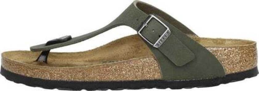 - GIZEH Kids Birko-Flor Narrow - Green Nubuck
