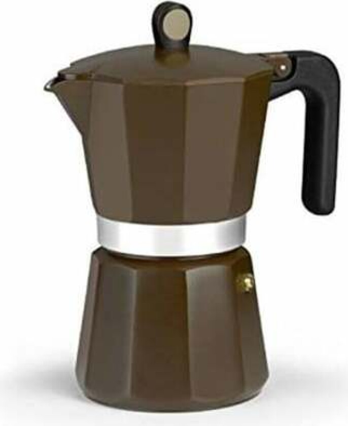 Italian Kaffekanne Monix M671006 Brun Aluminium 320 ml