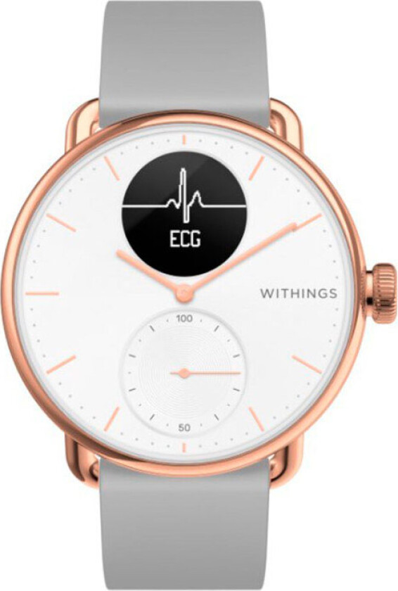 ScanWatch hybrid smartklokke 38mm (rose gold)
