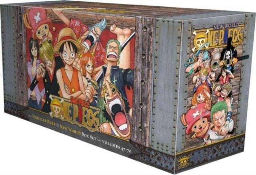 Bilde av One Piece Box Set 3: Thriller Bark to New World av Eiichiro Oda