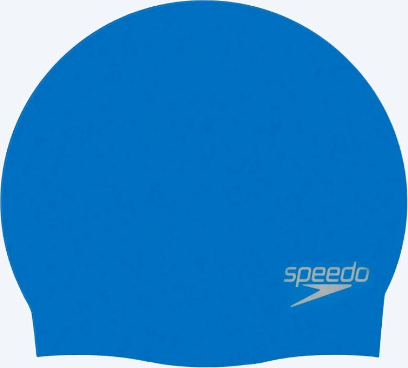 Plain Moulded Silicone Cap OneSize, Blue Mop