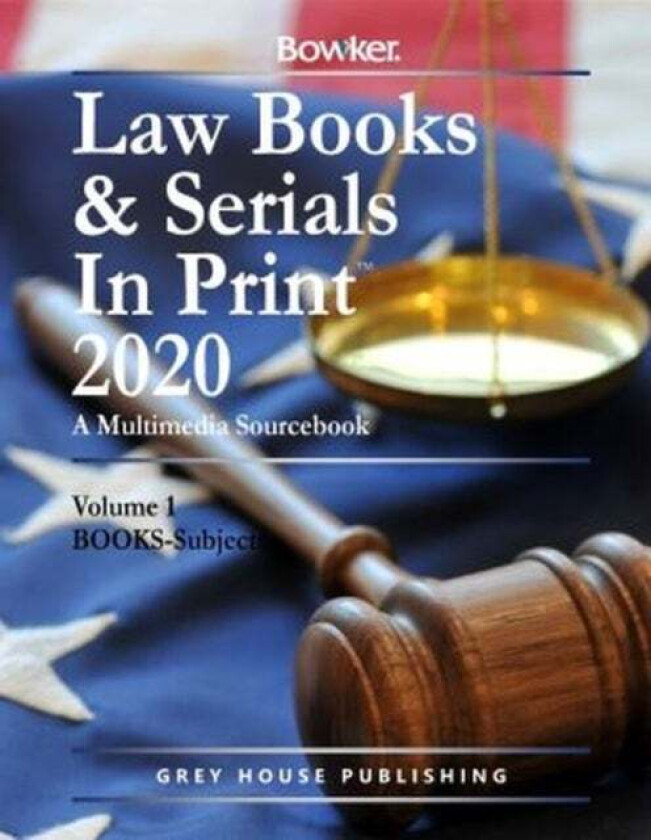 Bilde av Law Books & Serials In Print - 3 Volume Set, 2020