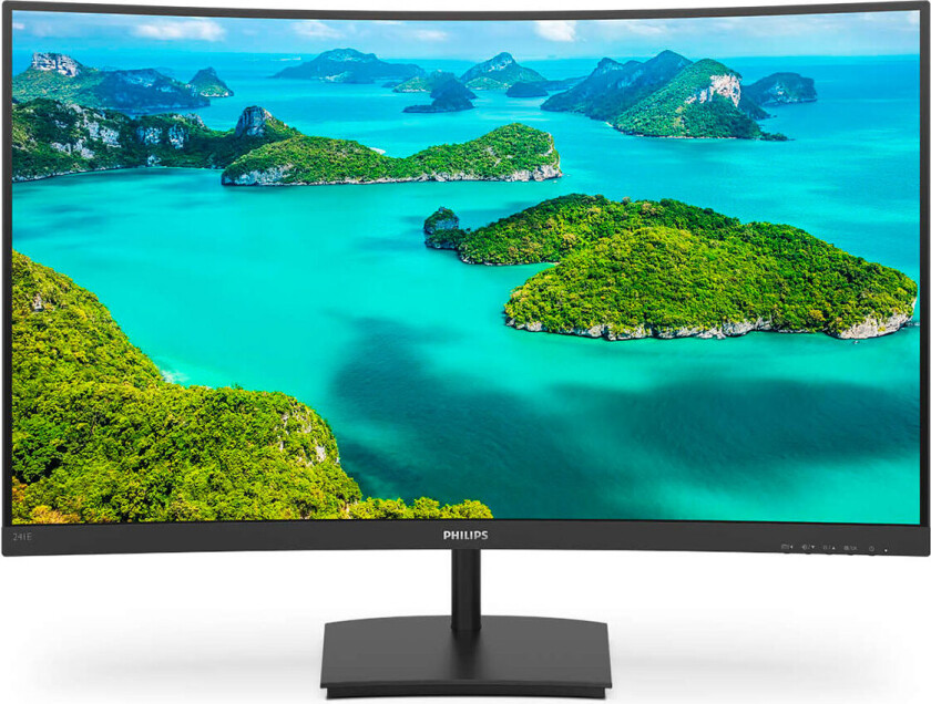 24" Philips E-line 241E1SC - 4 ms - Skjerm