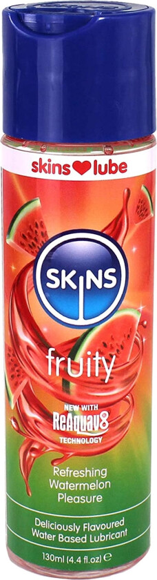 Fruity Water-based Lubricant Strawberry 130 ml - Klar