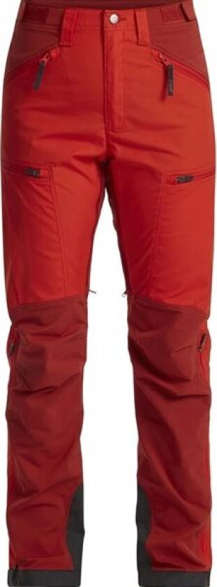 Women's Makke High Waist Curved Pant 34, Lively Red/Mellow Red