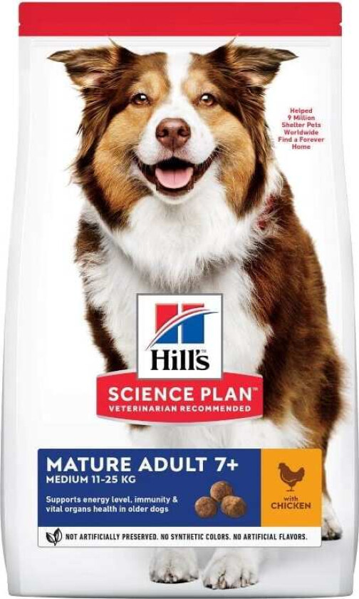 Hill's Science Plan Dog Mature Adult 7+ Medium Chicken (2,5 kg)