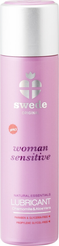 Woman Sensitive Glidemiddel 120 ml - Klar