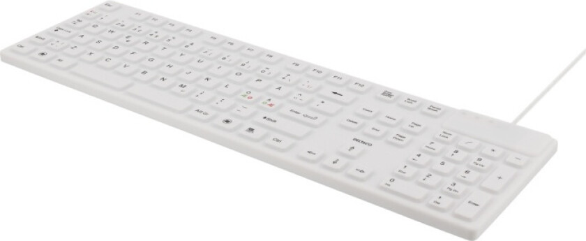 Tb-505 Silikon Ip68 Kablet Nordisk Tastatur