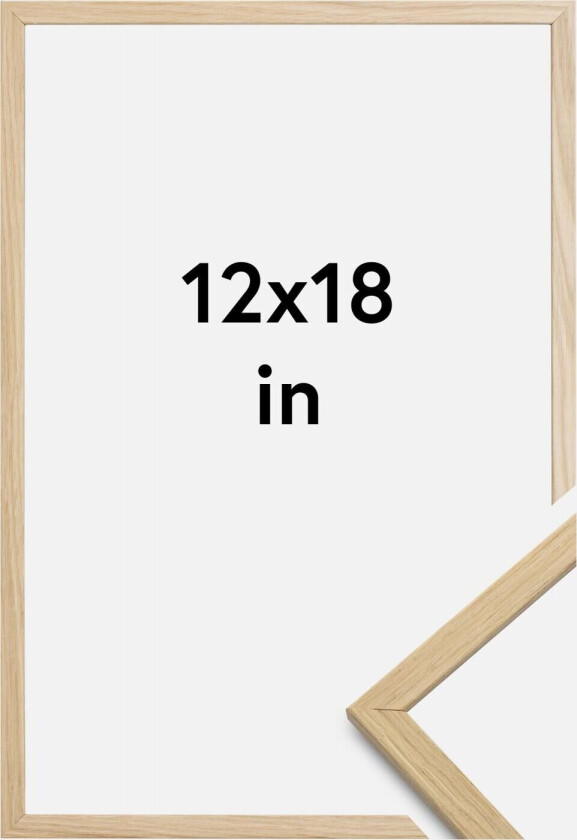 Ramme Edsbyn Eik 12x18 Inches (30,48x45,72 Cm)