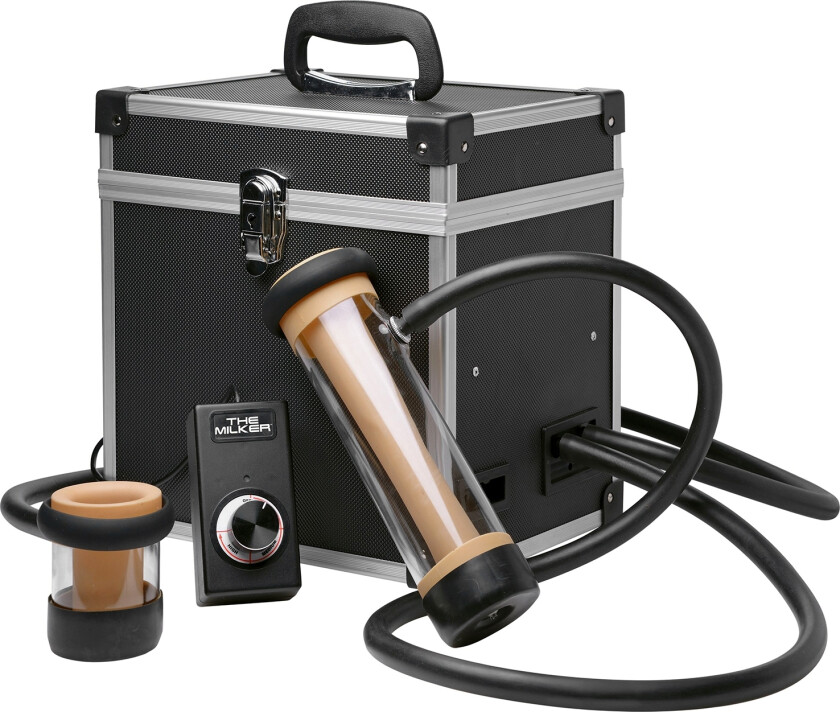 The Milker Automatic Deluxe Stroking Machine Sexmaskin   - Svart