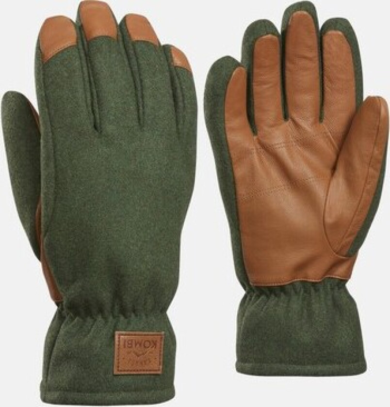 Timber Mens Glove, Dark Olive, S,  Skihansker