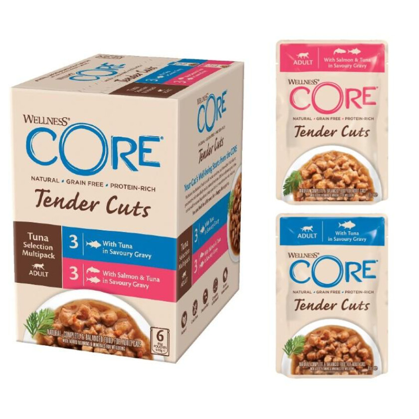 Tender Cuts Multipack Tunfisk Våtfôr til katt 6 x 85 g