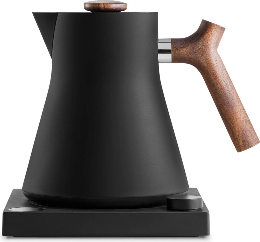 Fellow Corvo EKG - Electric Kettle - Matte Black with wooden handle