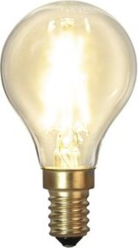 Lyskilde LED pære E14 transparent Soft Glow varmhvit