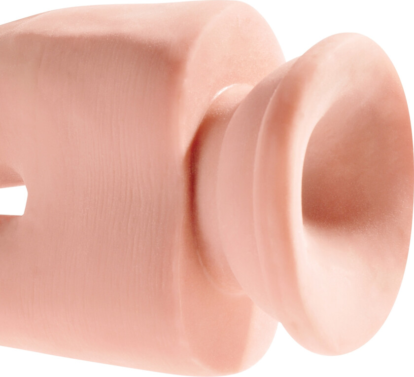 Plus Triple Density Double Penetrator Dobbel Dildo 23 cm - Beige