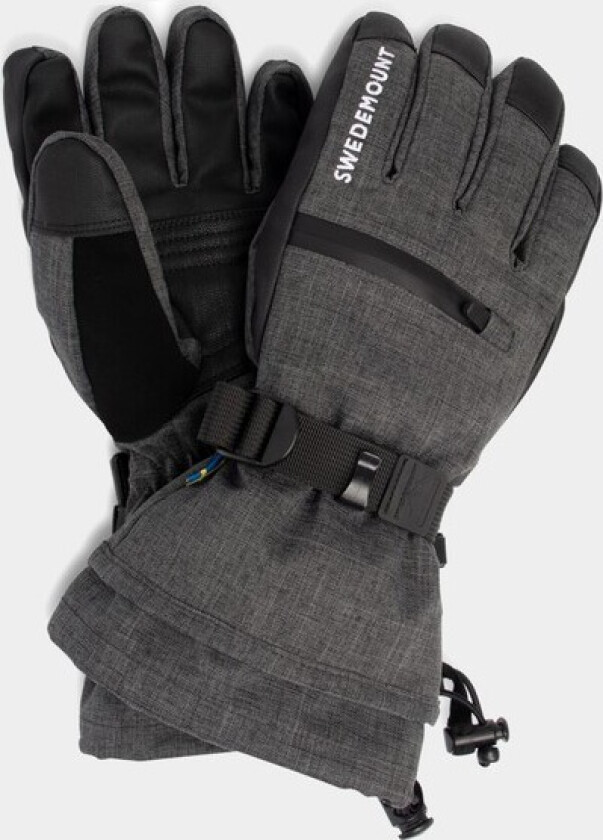 St. Anton Ski Glove Jr, Charcoal Melange, M, Skihansker