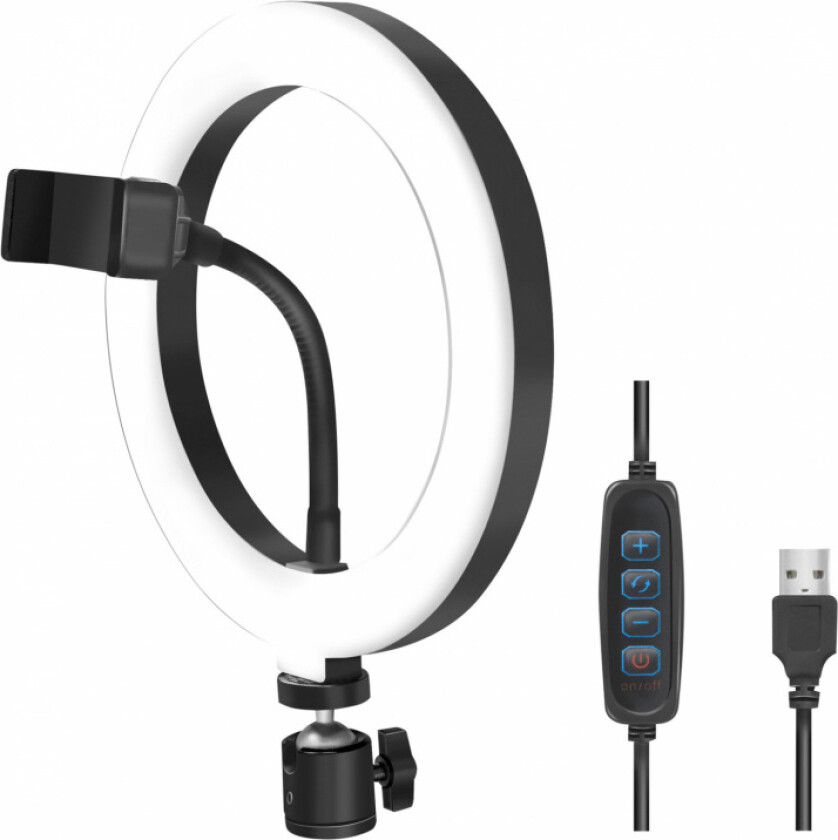 Smartphone ring light Ø 20 cm