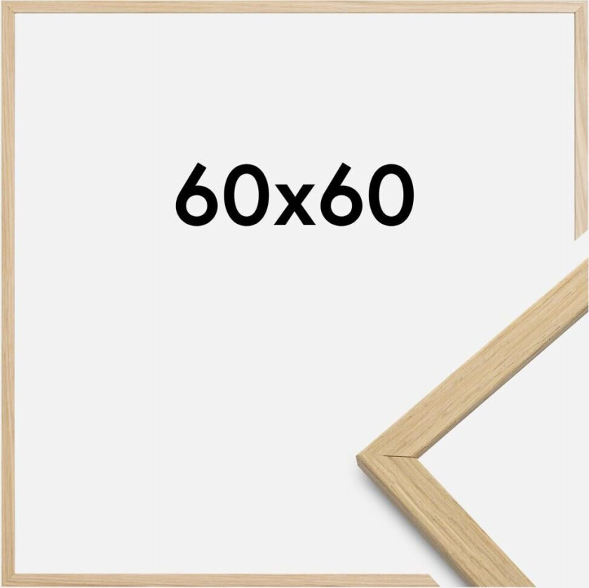 Ramme Edsbyn Eik 60x60 Cm
