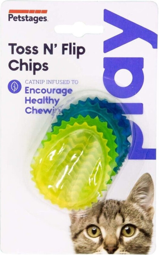 Petstages Toss N´Flip Kattemynte Chips