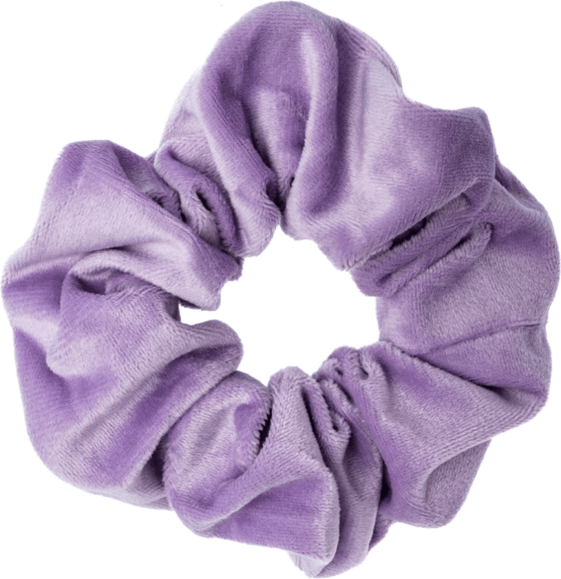 DARK Velvet Scrunchie Lavendel
