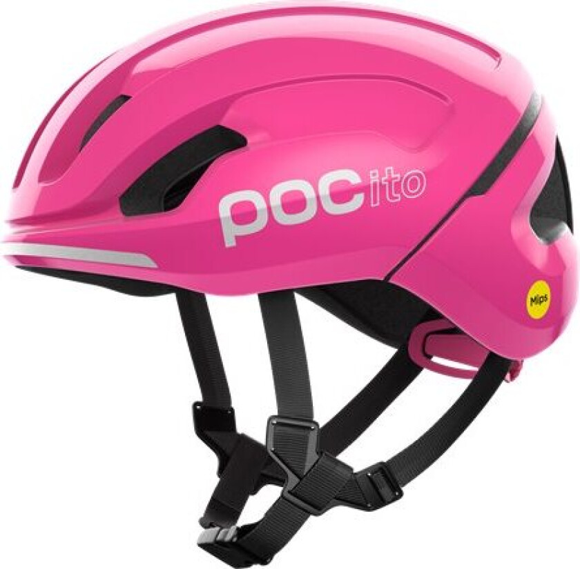 Kids' Pocito Omne Mips Fluorescent Pink S/51-56cm, Fluorescent Pink