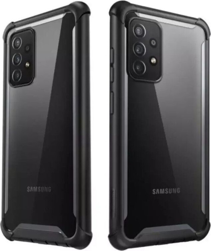 Samsung Galaxy A52 (4G / 5G) i-Blason Ares Deksel m. Skjermbeskytter - Sort