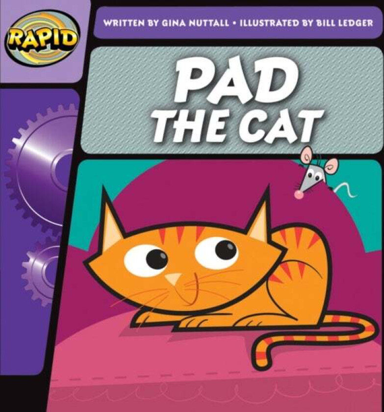 Rapid Phonics Step 1: Pad the Cat (Fiction) av Gina Nuttall