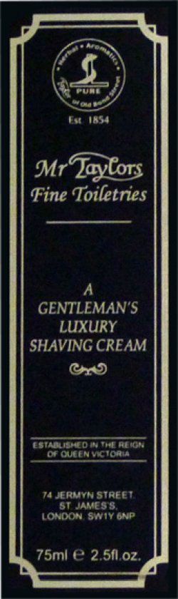 Shaving Cream Mr. Taylor 75ml