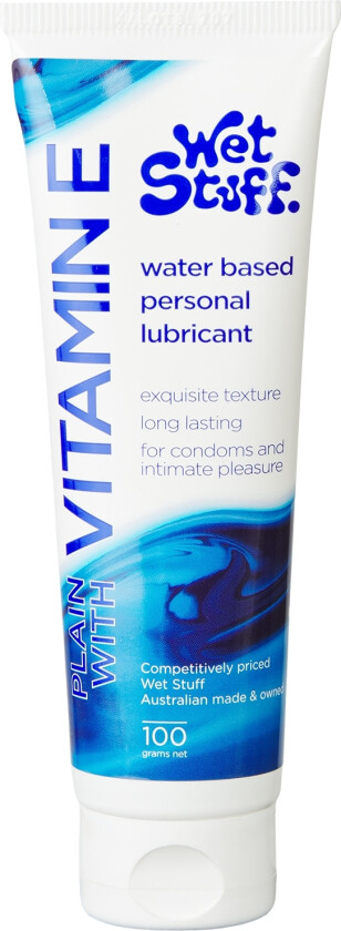 Vitamin E Vannbasert Glidemiddel 100 ml - Klar