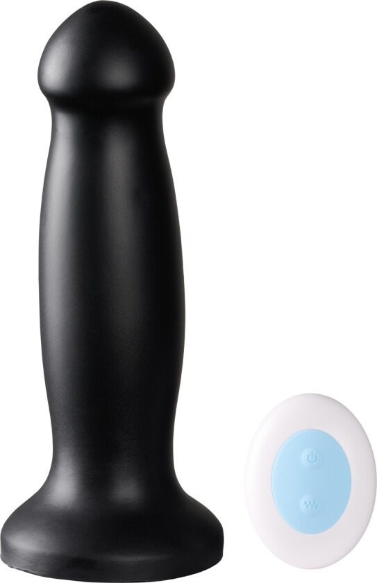 KlicLok Vibrerende Dildo 18cm - Svart