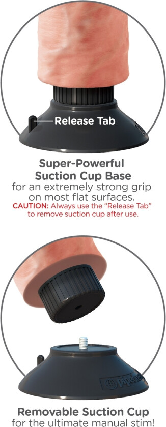 Realistisk Vibrerende Dildo 18 cm - Beige