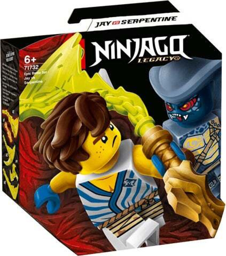 Lego Episk Stridssett Jay Mot Serpentiner 71732