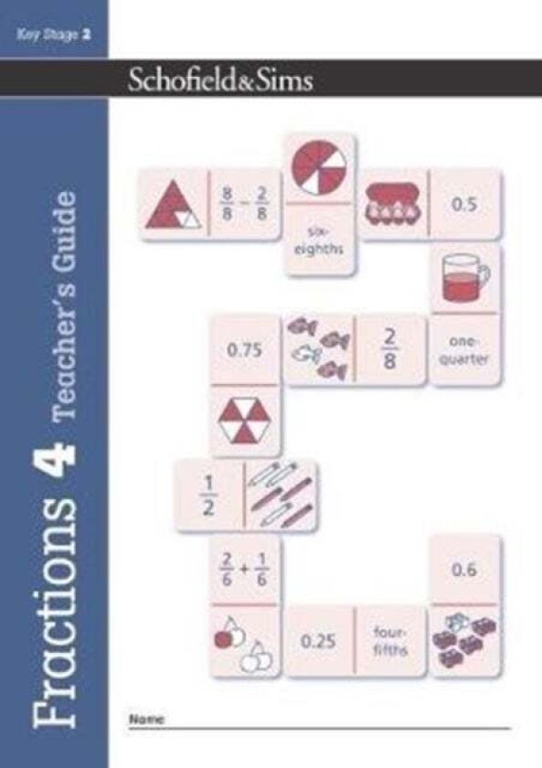 Fractions, Decimals and Percentages Book 4 Teacher's Guide (Year 4, Ages 8-9) av Schofield & Sims, Hilary Koll, Steve Mills