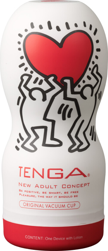 Keith Haring Original Vacuum Cup Masturbator   - Hvit