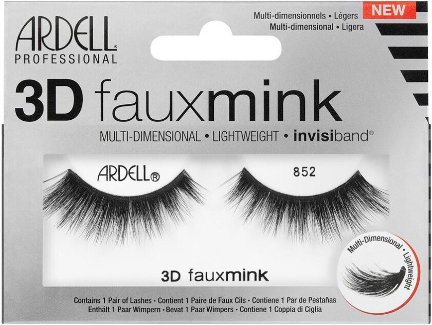 3D Faux Mink 852