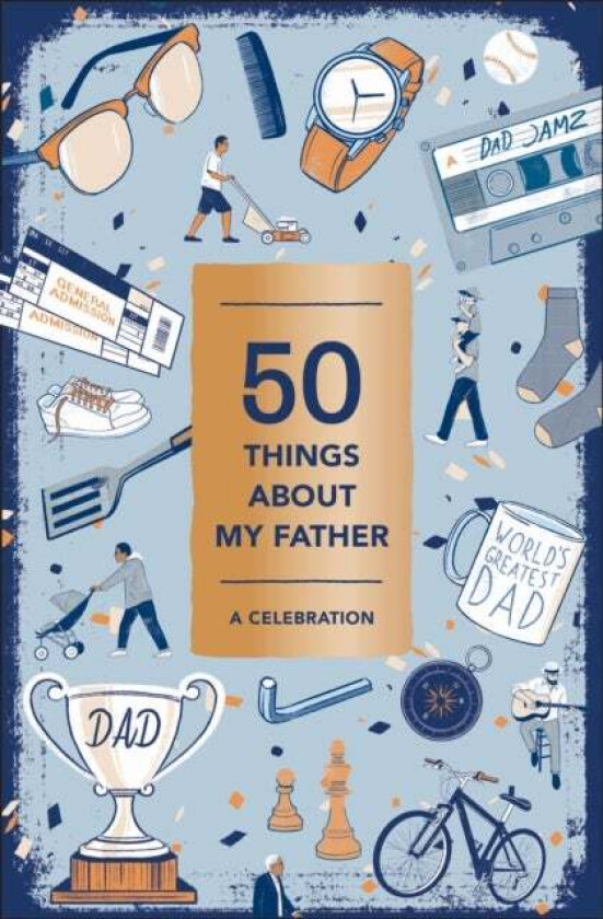 50 Things About My Father (Fill-in Gift Book) av Abrams Noterie