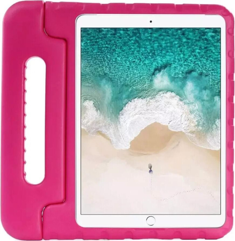 Apple iPad 10.2" (2021 / 2020 / 2019) / iPad Pro 10.5 / iPad Air (2019) Barnevennlig Deksel - Støtsikkert Deksel m. Stativ - Rosa