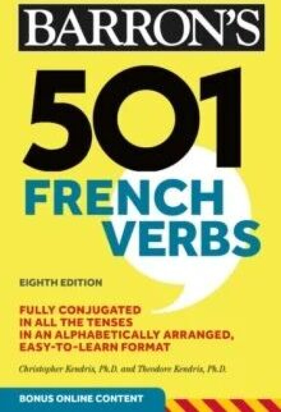 501 French Verbs av Christopher Kendris