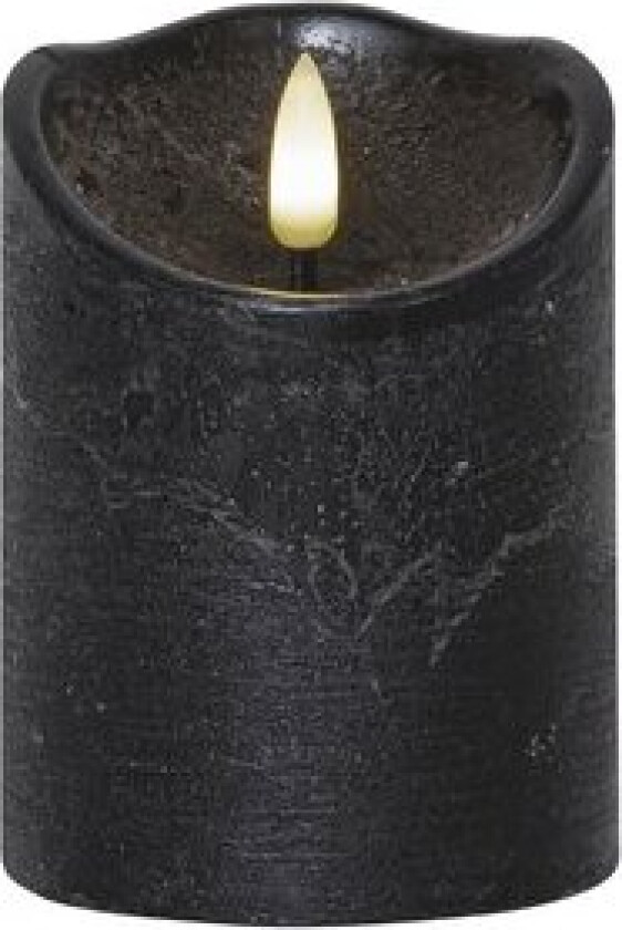 LED Kubbelys Flamme Rustic