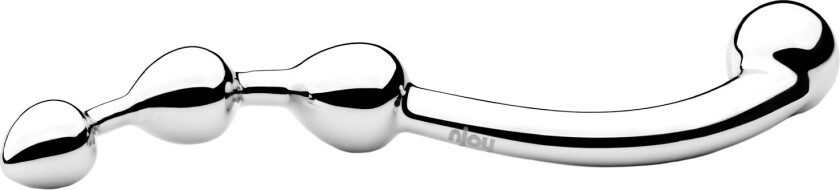 Fun Wand Ståldildo G-punkt - Sølv