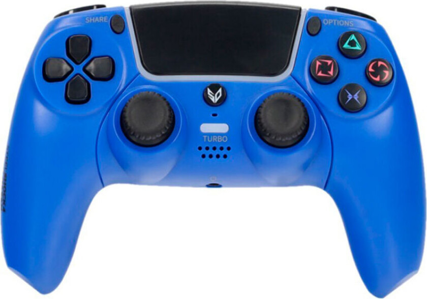 SteelDigi Steelshock v2 Dasan Controller t/PS4/PC (Bluetooth/USB-C) Blå