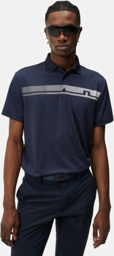 Klas Regular Fit Pique Herre Navy Xl