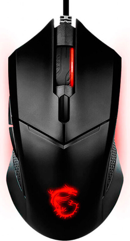 Maus Clutch GM08 Gaming Maus Black USB - Mus - Optisk - 6 - Svart