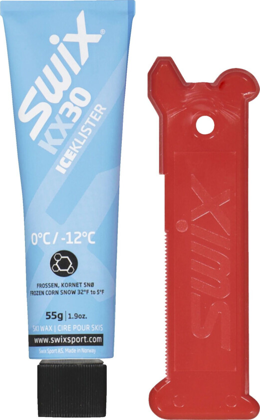 Klister KX30 Blue Ice Klister 0C to -12C 23/24, 0C til -12C isklister none