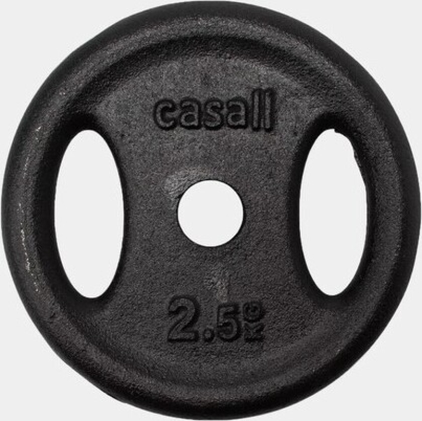 Weight Plate Grip 1x2,5kg, Black, Onesize, Treningstilbehør